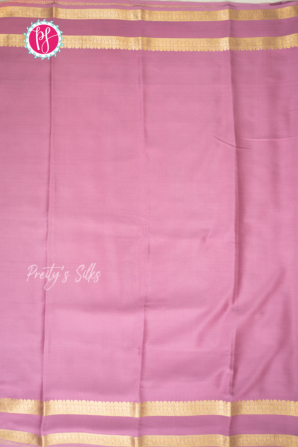 Pure Mysore Crepe Silk Saree-Deepmejentapink And Onionpink- PA56208