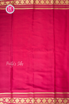 Pure Mysore Crepe Silk Saree-Navyblue And Pink- PA56162