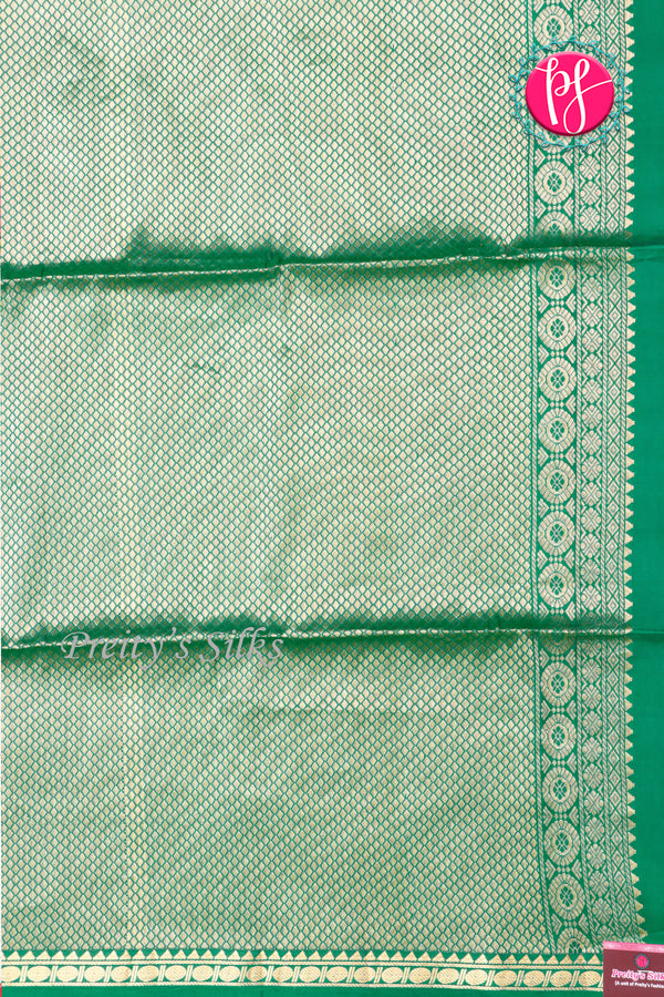Kanchipuram Soft Silk Saree-Parrotgreen-PA35075