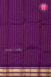 Half Pure Kanchipuram Silk Saree-Lavender And Purple-PF82198