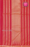 Pure Kanchipuram Silk Saree- Orangish Pink-PF68591