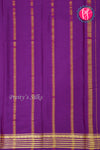 Pure Mysore Crepe Silk Saree-Mauve And Purple-PA28717