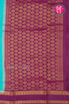 Pure Mysore Crepe Silk Saree With Bentex Border-PF80241