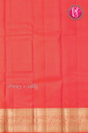 Pure Kanchipuram Silk Saree-Purple And Orange-PF81242