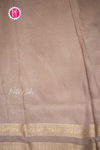 Munga Crepe Silk Saree with checks pattern- PA53740