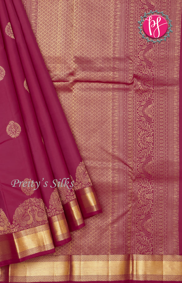 Pure Kanchipuram Silk Saree-PF47936