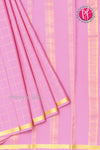 Pure Mysore Crepe Silk Saree (With singlechecks) -Lilac-PA10730