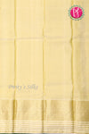 Pure Kanchipuram Silk Saree-Green And Creme-PF63080