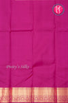 Pure Kanchipuram Silk Saree-Mejentapink-PA27609