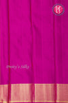Pure Kanchipuram Silk Saree-Olivegreen And Pink-PF72295