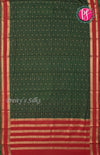 Pure Mysore Crepe Silk saree-GreenAnd pink-PF60726