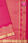 Pure Kanchipuram Silk Saree-Pink-PA20363