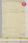 Pure Mysore Crepe Silk Saree With Bentex Border-PF80241