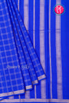 Pure Mysore Crepe Silk Saree-Doublechecks-PA20527