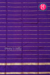 Half Pure Kanchipuram Silk Saree- Purple- PA24996