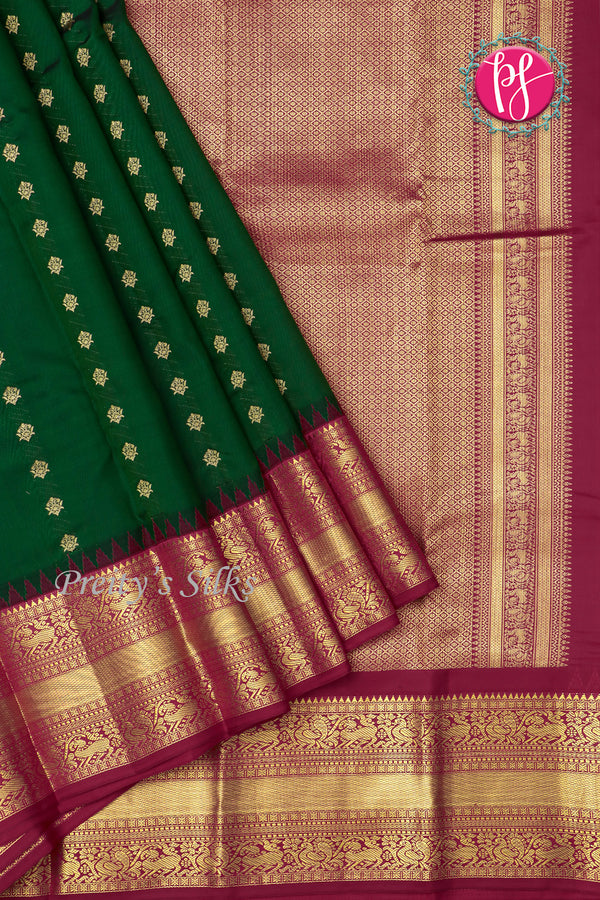 Pure Kanchipuram Silk Saree-PF75892