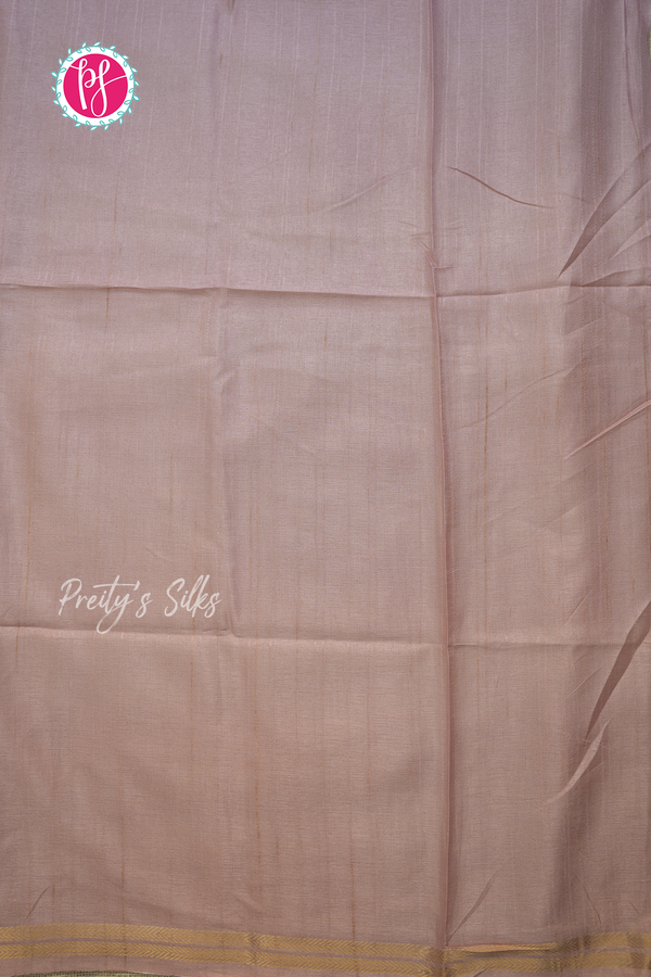 Soft Tussar Silk Saree with checks Pattern -PA55850