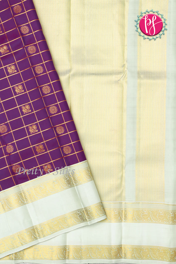 Pure Kanchipuram Silk Saree-PF75922