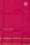 Half Pure Kanchipuram Silk Saree-Mustardyellow And Pink-PA24684