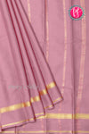 Pure Mysore Crepe Silk Saree-Mauvepink-PA21800