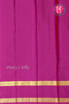 Pure Kanchipuram Silk Saree-Orange And MagentaPink- PF45401