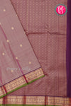 Pure Kanchipuram Silk Saree-Winishgrey-PA27118