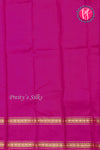Kanchipuram Soft Silk Saree-Orange And Mejentapink-PA20390