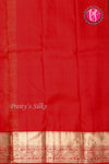 Pure Kanchipuram Silk Saree-Red-PA04483