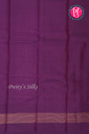 Half Pure Kanchipuram Silk Saree-PachiGreen And Deepwine-PA24692