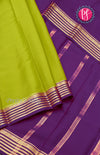 Pure Mysore Crepe Silk saree-PF64323