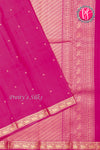Pure Kanchipuram Silk Saree-Mejantapink-PA27091