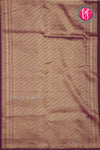 Pure Mysore Crepe Silk Saree Borderless -PA09550