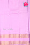 Pure Kanchipuram Silk Saree-Purple And Candy Pink-PA23514