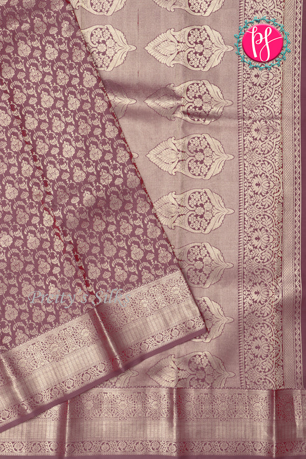 Pure Brocade Kanchipuram Silk Saree-PA24536