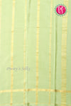 Pure Mysore Crepe Silk Saree-Pastelgreen-PA19482