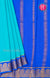 Pure Mysore Crepe Silk Saree With Contrast Mango Border-PF38142