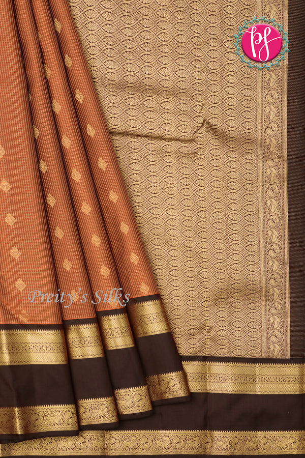 Pure Kanchipuram Silk Saree-PF76420