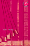 Pure Mysore Crepe Silk Saree-Mejentapink-PF20850