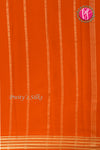 Pure Mysore Crepe Silk Saree -Orange-PA03145
