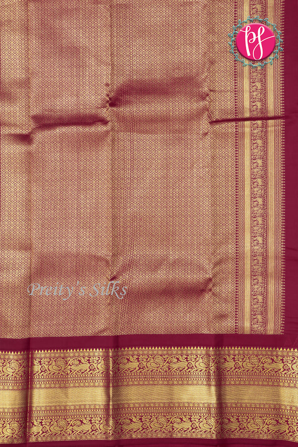 Pure Kanchipuram Silk Saree-PF75892