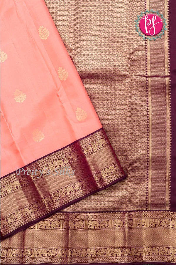 Pure Kanchipuram Silk Saree-PF81276