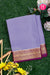 Pure Mysore Crepe Silk Saree-Bluishgrey And Wine-PA2890737