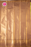 Semi Kanchipuram Silk Saree-Lightgreen And Wine-PA57094