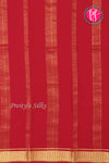 Pure Mysore Crepe Silk Saree-Red-PA20890