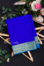 Pure Mysore Crepe Silk Saree-Royalblue And Tealblue- PA28962