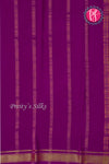 Pure Mysore Crepe Silk Saree -PF80462