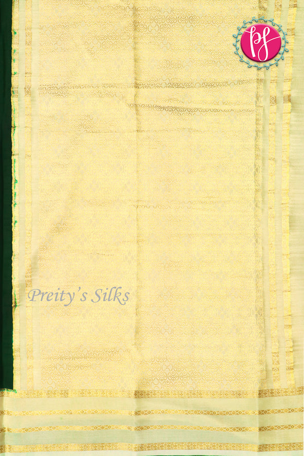 Pure Mysore Crepe Silk Saree -PF77407
