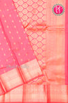 Pure Kanchipuram Silk Saree-Watermelon Pink-PA27609