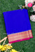 Pure Mysore Crepe Silk Saree- Royalblue And Mejentapink-PA28937