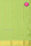Pure Mysore Crepe Silk Saree -Pistagreen-PA01331